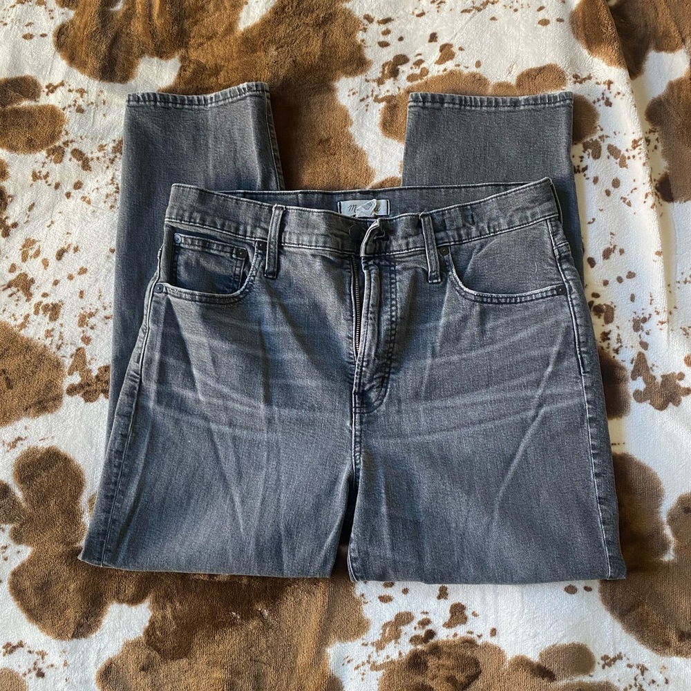 Madewell The Perfect Vintage Crop Jean Lunar Wash Size 31